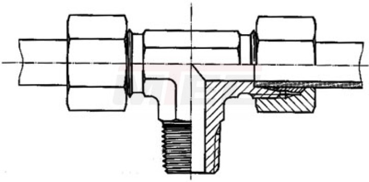 T-Einschraubverschraubungen (metrisch)