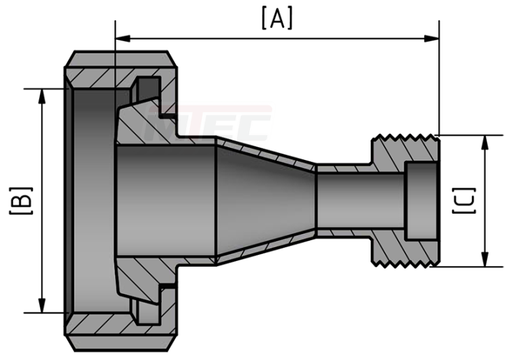 Milchkegel - 5/8" Bieradapter